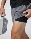 Elevate Kore Short Lined 7" | Zinc