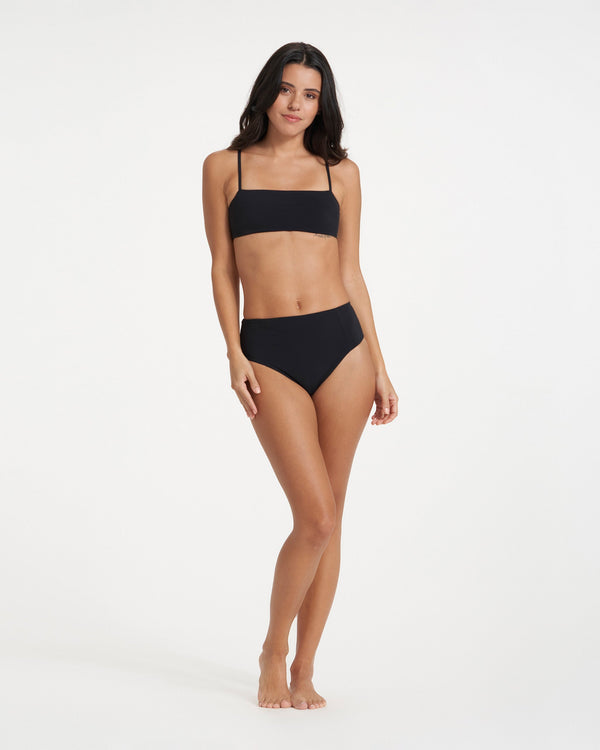 Dune Bikini Top | Black